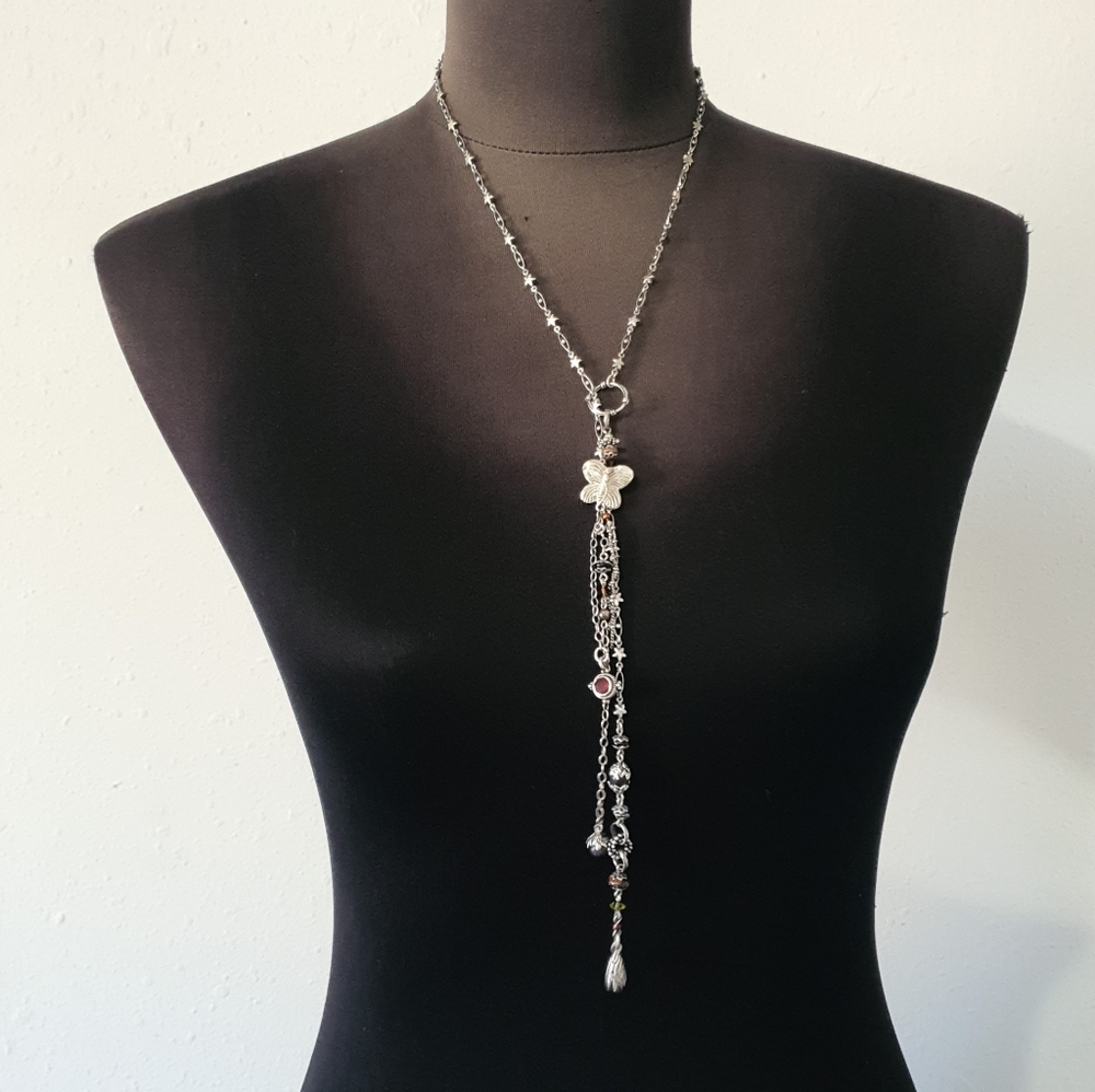 Desert Heart Lariat Necklace